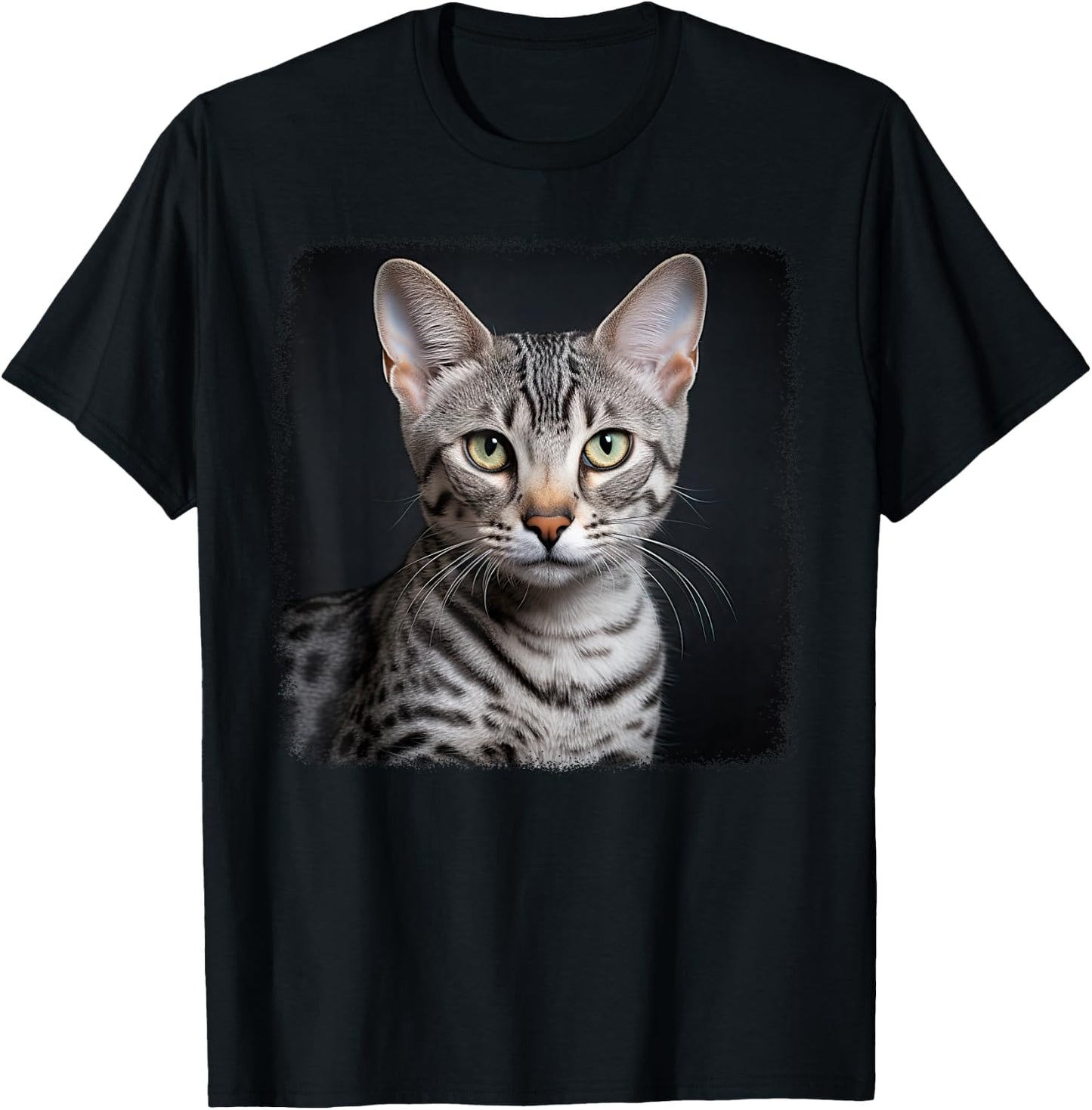 Egyptian Mau Cats Kitten Egyptian Mau Cat T-Shirt - T-Shirt | Black