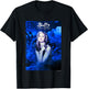Buffy The Vampire Slayer Vintage Blue Buffy Summers Portrait T-Shirt - T-Shirt | Black