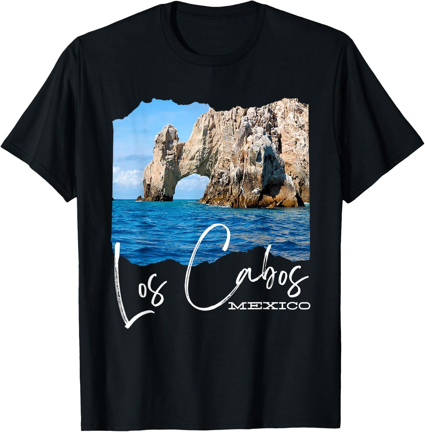 Mexico Los Cabos Souvenir T-Shirt - T-Shirt | Black