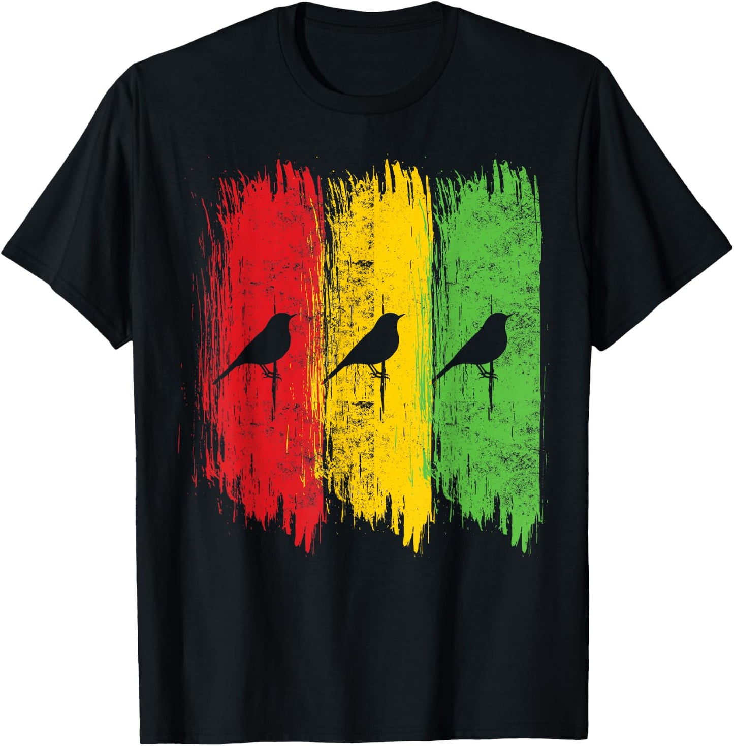 Good Rastafari Music Vibes Only Rasta Jamaika Reggae T-Shirt - T-Shirt | Black