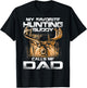 My Favorite Hunting Buddy Calls Me dad T-Shirt - T-Shirt | Black