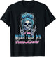 I'm Nicer Than My Face Looks Funny Saying Messy Bun Women's T-Shirt - T-Shirt | Black
