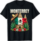 Monterrey Mexico Flag Mexican Vacation T-Shirt - T-Shirt | Black