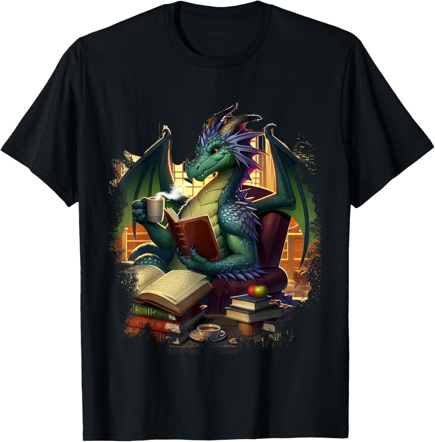Dragon Chinese Mythical Creature Japanese T-Shirt - T-Shirt | Black
