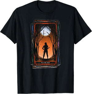 Marvel Agatha All Along Disney+ Alice Wu Tarot Card T-Shirt - T-Shirt | Black