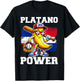 Dominican Republic Platano Power Flag for Boys Kids Toddlers T-Shirt - T-Shirt | Black