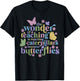 Wonder Teaching Is Watching Caterpillars Become Butterflies T-Shirt - T-Shirt | Black
