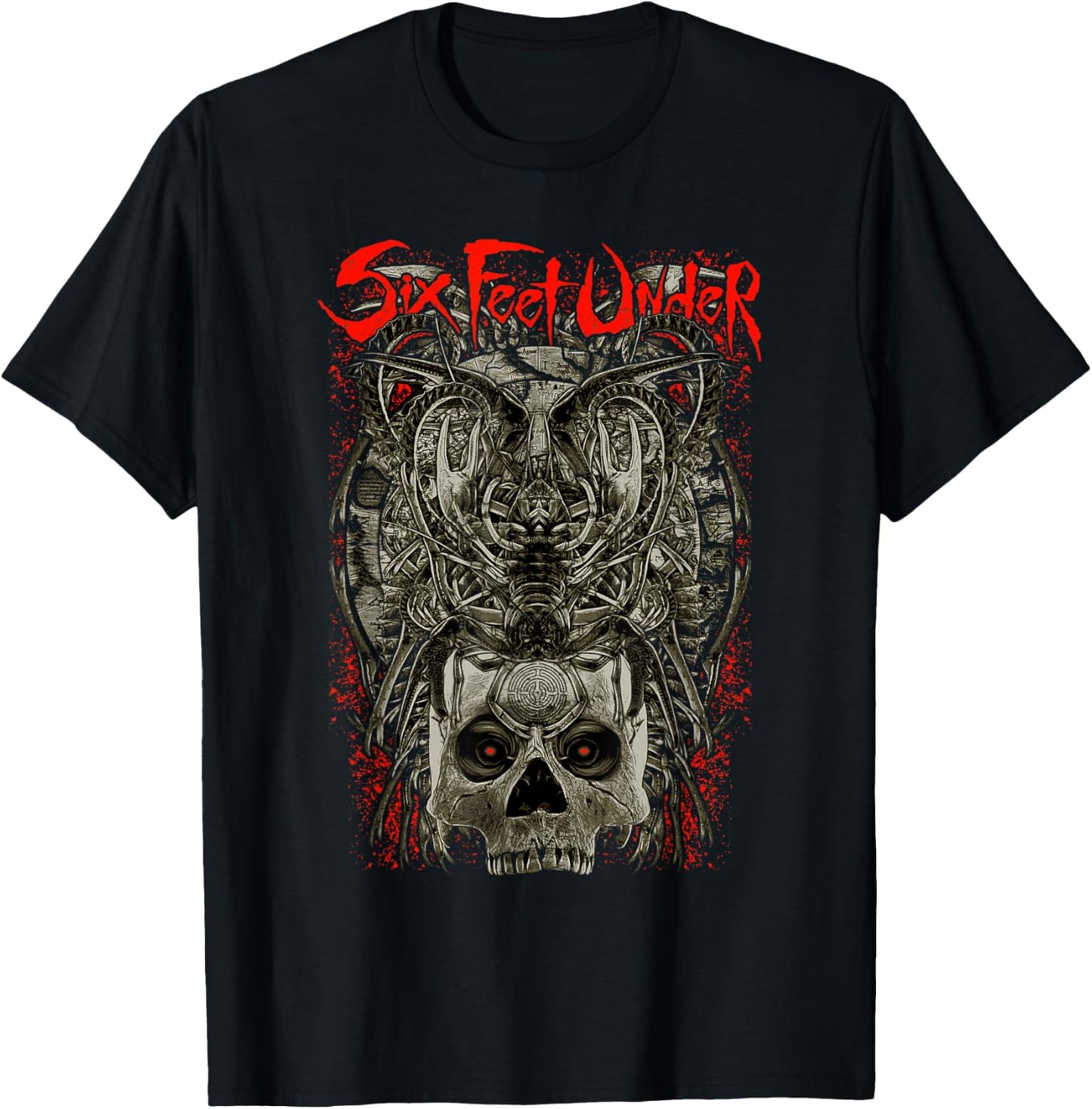 Six Feet Under Secrets of the Sea T-Shirt - T-Shirt | Black