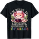 I'm Ready to Axolotl Questions in 1st Grade Back to School T-Shirt - T-Shirt | Black