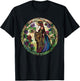 Persephone Stained Glass T-Shirt - T-Shirt | Black