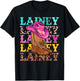 Western Cowgirl Lainey Personalized Black -Kids Western Casual T-Shirt - T-Shirt | Black