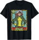 Marvel X-Men Rogue Vintage Playing Card Portrait T-Shirt - T-Shirt | Black