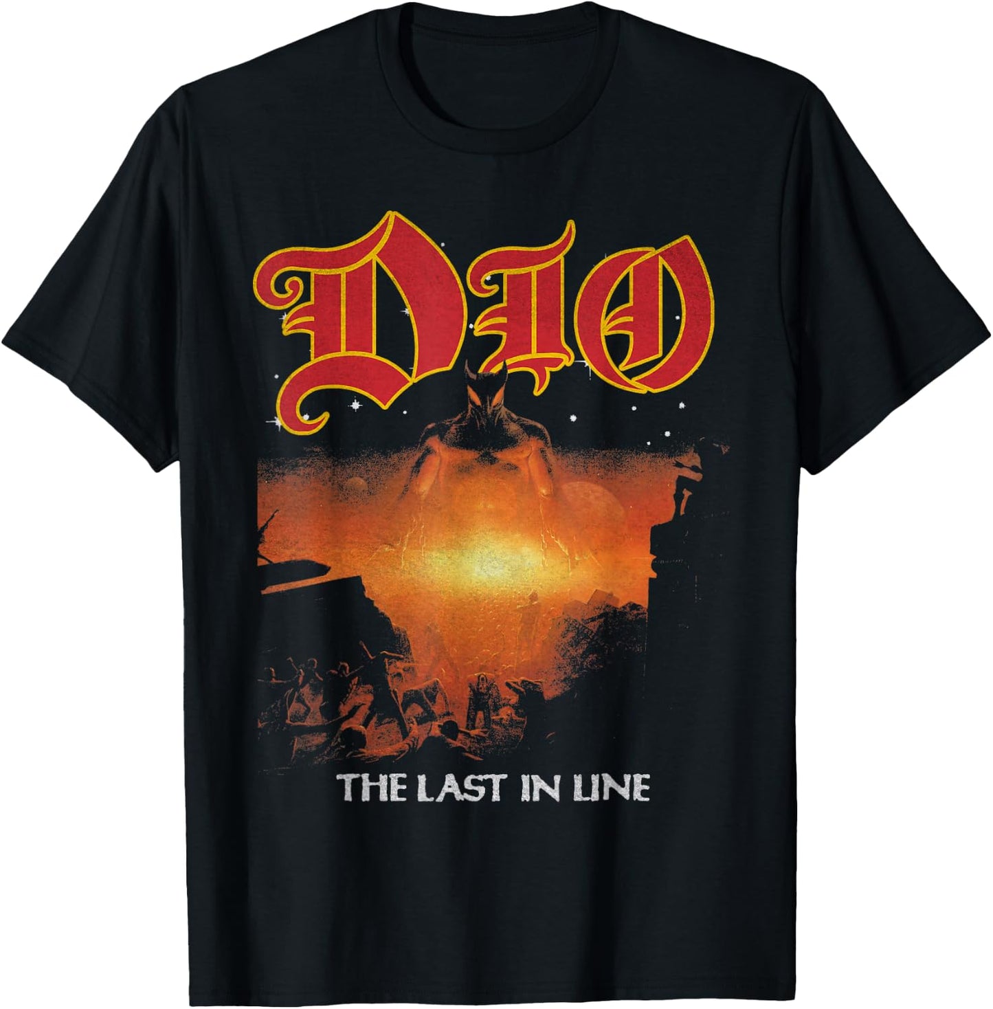 Dio – TLIL 40th Anniversary Stars T-Shirt - T-Shirt | Black