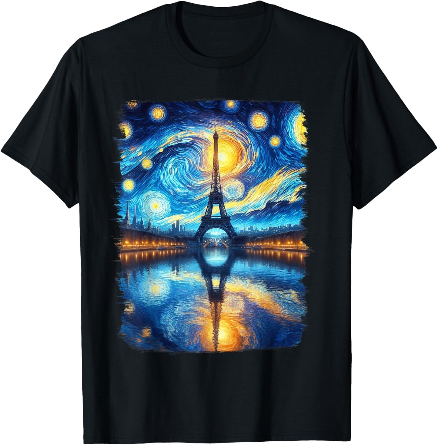 Eiffel Tower Paris Holiday France City Souvenir Women Kids T-Shirt - T-Shirt | Black