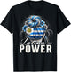 Hispanic Heritage Month Latina Power Uruguay Flag Women T-Shirt - T-Shirt | Black