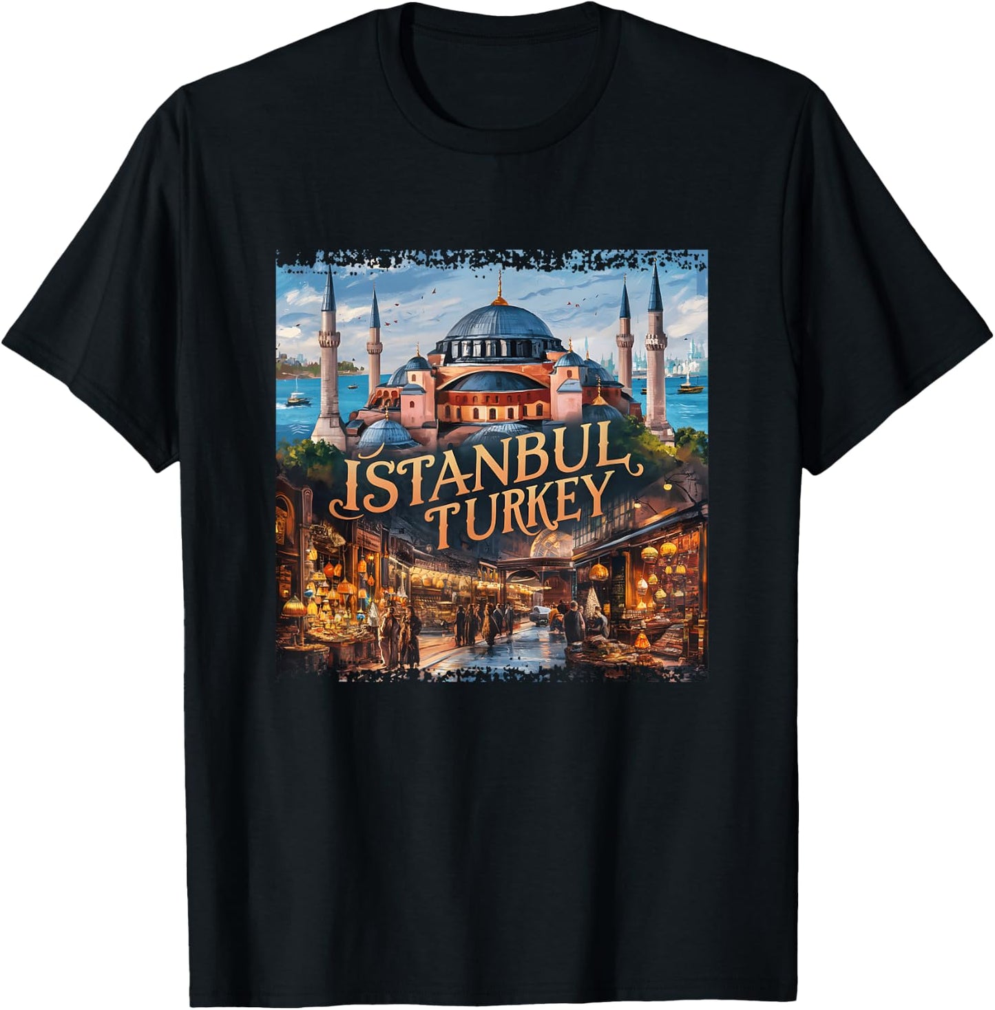 Istanbul, Turkey T-Shirt - T-Shirt | Black