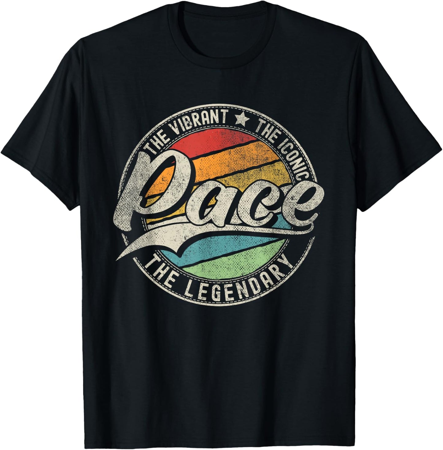 Pace FL | Florida | Vintage Distressed T-Shirt - T-Shirt | Black
