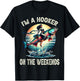 I'm A Hooker On The Weekends Funny Fishing Dirty Adult Jokes T-Shirt - T-Shirt | Black