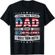 I Have Two Titles Dad And Bonus Dad Father's Day Bonus-Dad T-Shirt - T-Shirt | Black