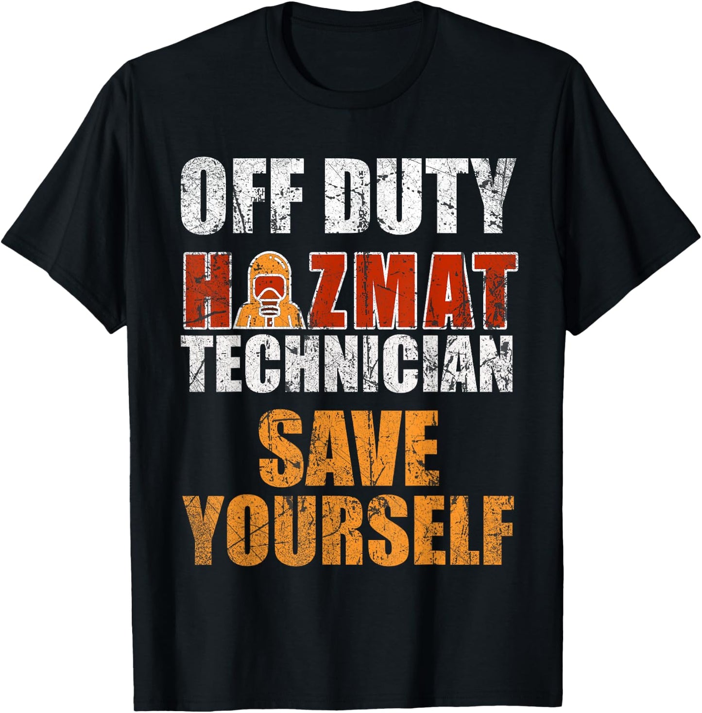 Dangerous Goods Team Off Service Hazardous Substances Engineers Team T-Shirt - T-Shirt | Black