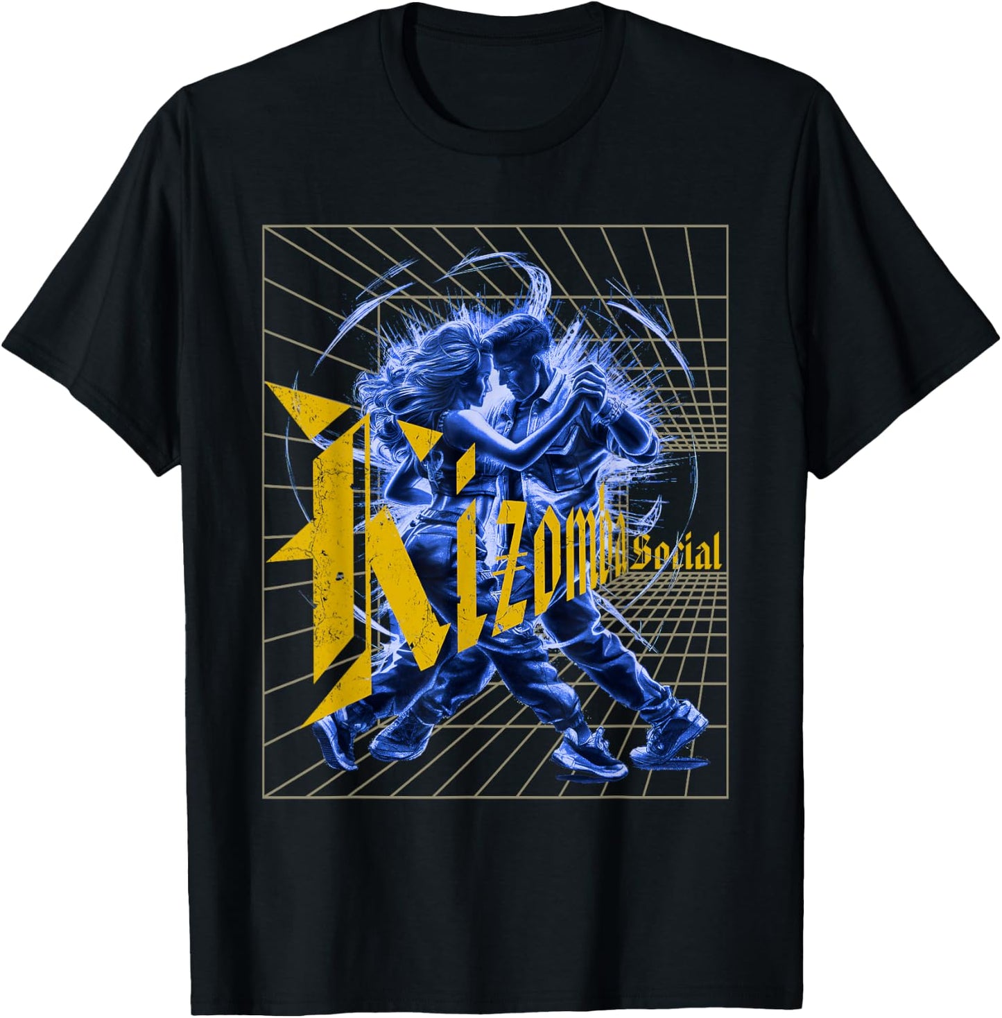 Kizomba Social Perspective Urban Kiz Kizombero Kizz T-Shirt - T-Shirt | Black