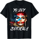 Puerto Rican Women Yo Soy Boricua Puerto Rico Flag Hispanic T-Shirt - T-Shirt | Black