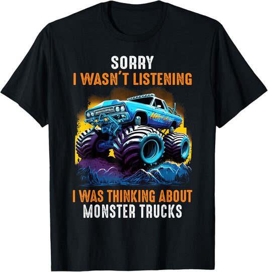 Monster Truck Fans T-Shirt - T-Shirt | Black