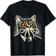 Cthulhu Cat Encounter Cosmic Mythos Feline T-Shirt - T-Shirt | Black