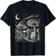 Ghost Mushroom Halloween Vintage T-Shirt - T-Shirt | Black