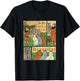 Medieval Cats Asking For Fish T-Shirt - T-Shirt | Black