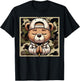 Camo Hip Hop Teddy Bear Praying Christian Streetwear Church T-Shirt - T-Shirt | Black