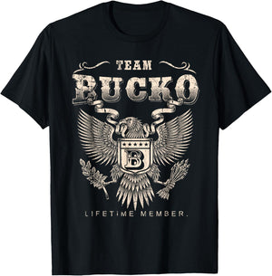Team Bucko Lifetime Member - Bucko Name T-Shirt - T-Shirt | Black