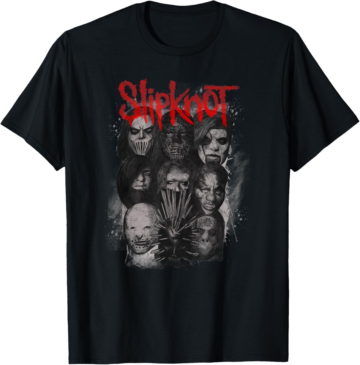 Slipknot Official We Are Not Your Kind Faded Black Adult T-Shirt - T-Shirt | Black