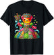 Cute Gummy Bear Princess Candy Lover Girls Kids T-Shirt - T-Shirt | Black
