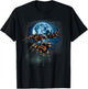Tarantula Shirt - Tarantula - Howling at the Moon T-Shirt - T-Shirt | Black