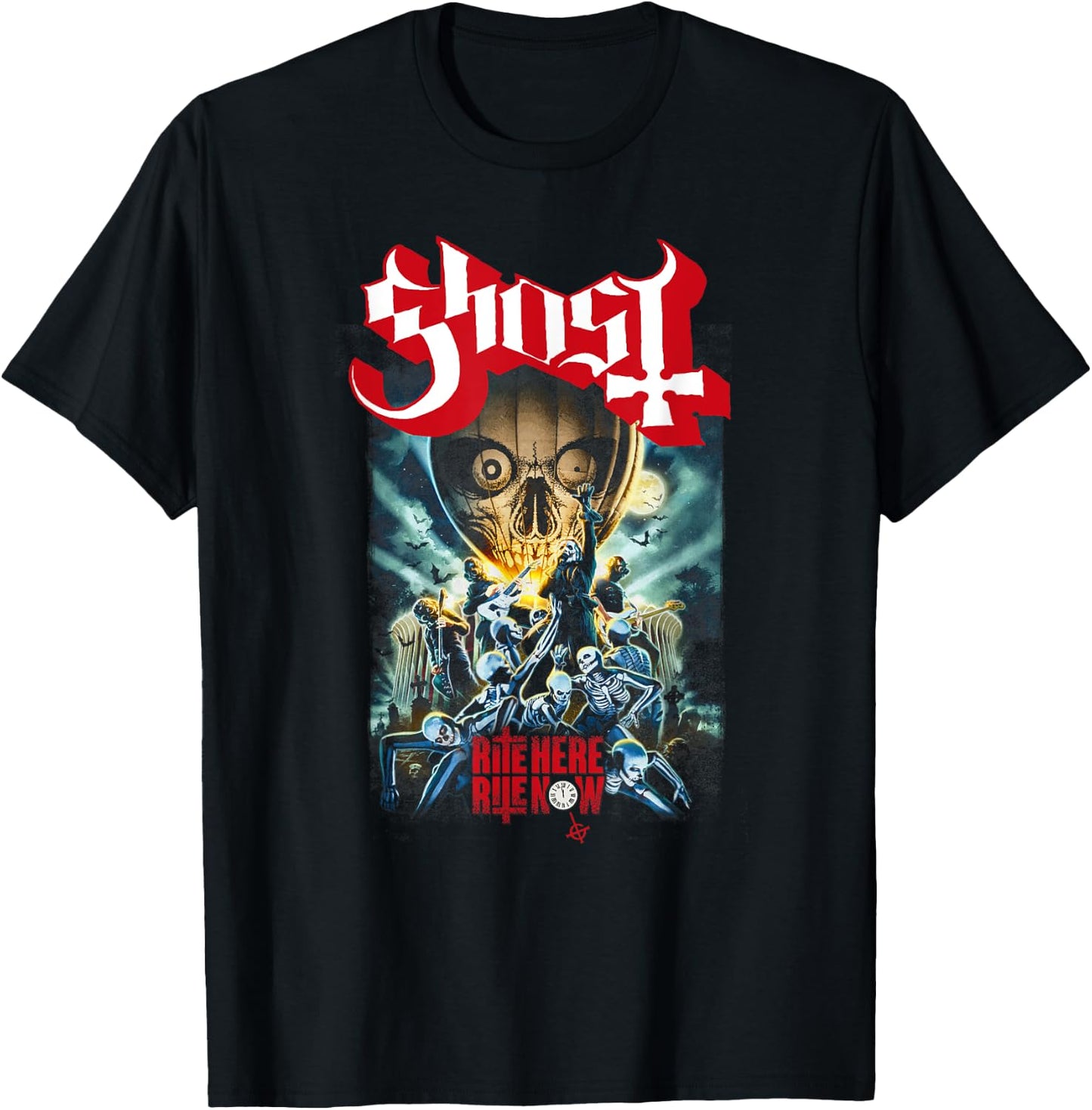 Ghost – Rite Here, Rite Now Poster T-Shirt - T-Shirt | Black