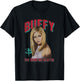 Buffy The Vampire Slayer The Chosen One Distressed Portrait T-Shirt - T-Shirt | Black