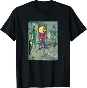 Jack Pumpkinhead & The Sawhorse Arrive in the Emerald City T-Shirt - T-Shirt | Black