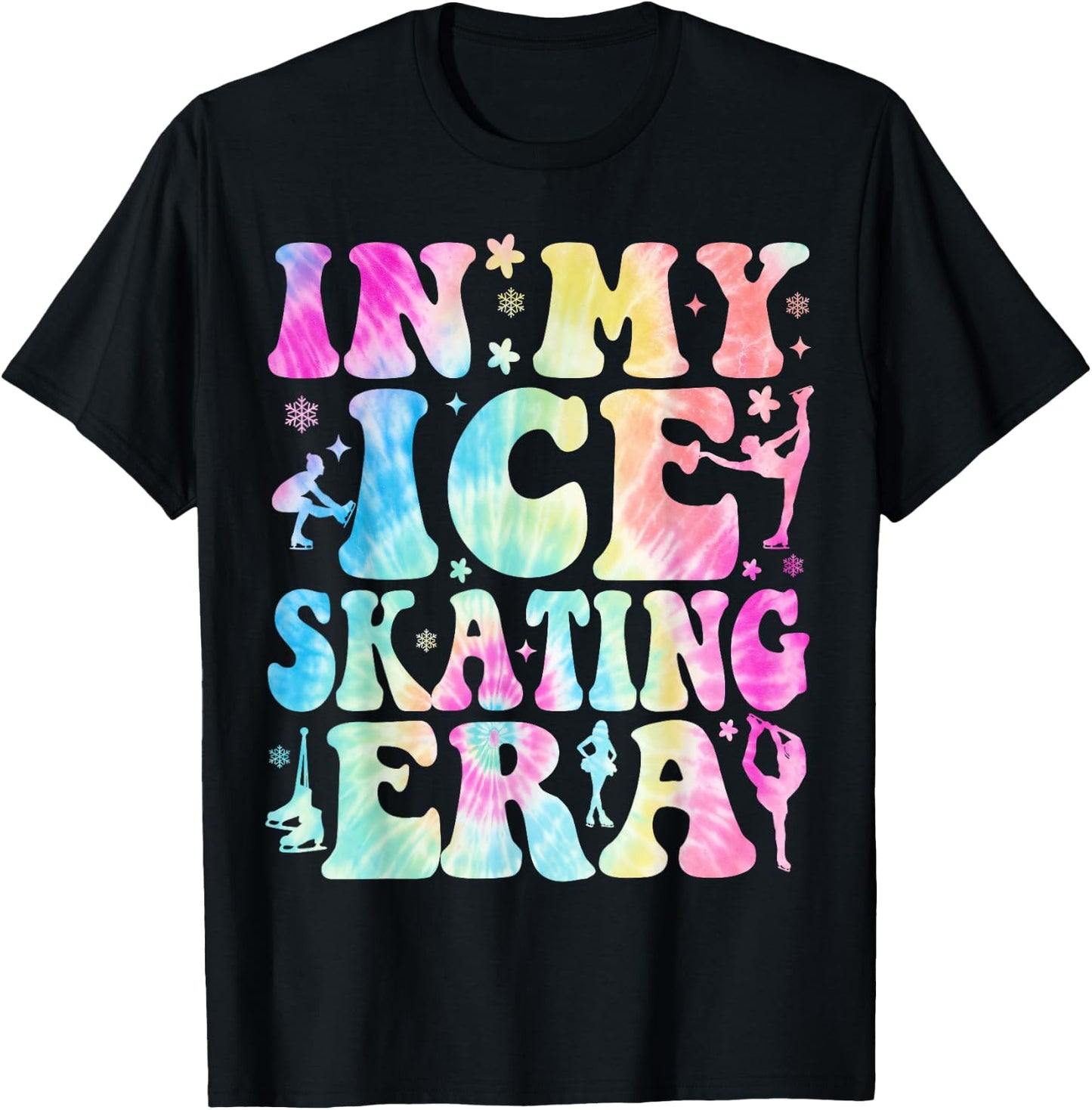 In My Ice Skating Era T-Shirt - T-Shirt | Black