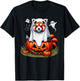 Funny Red Panda Ghost Boo Halloween Kids T-Shirt - T-Shirt | Black