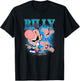The Grim Adventures of Billy and Mandy Billy Retro Montage T-Shirt - T-Shirt | Black