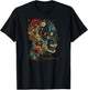 Skull Abstract | Cool | S - 6XL | Graphic T-Shirt - T-Shirt | Black