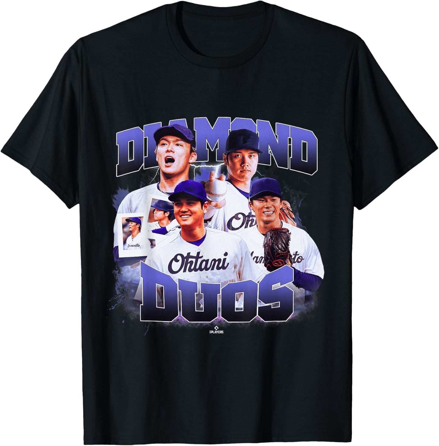 Yamamoto & Ohtani | Los Angeles Duos | MLBDDUO4003-S T-Shirt - T-Shirt | Black