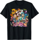 Rick and Morty Brian Allen Group Illustration T-Shirt - T-Shirt | Black