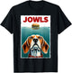 Funny Beagle and Hamburger Parody Jowls Dog Lover T-Shirt - T-Shirt | Black