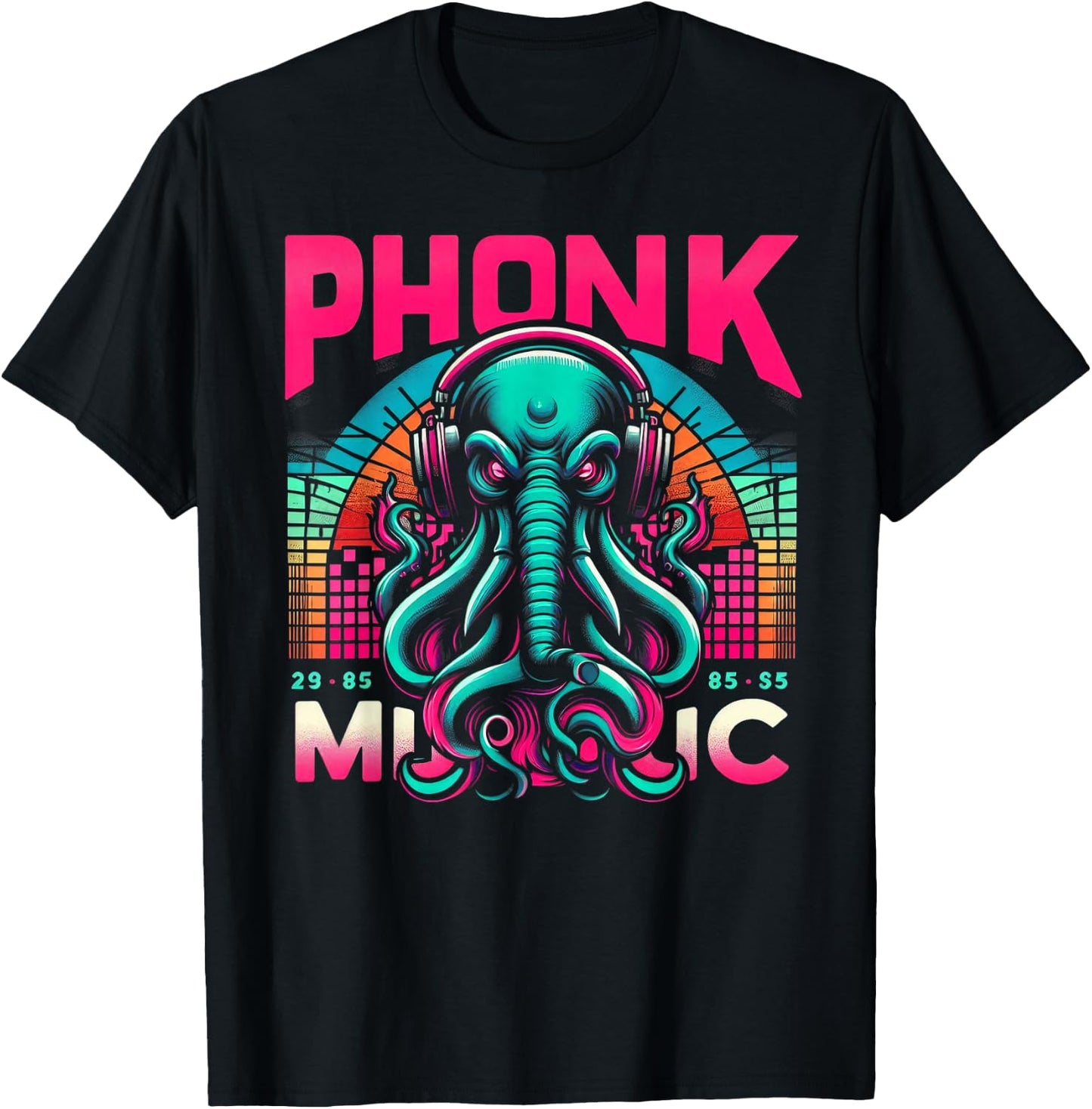 Certified Phonk Addict: No Cure T-Shirt - T-Shirt | Black