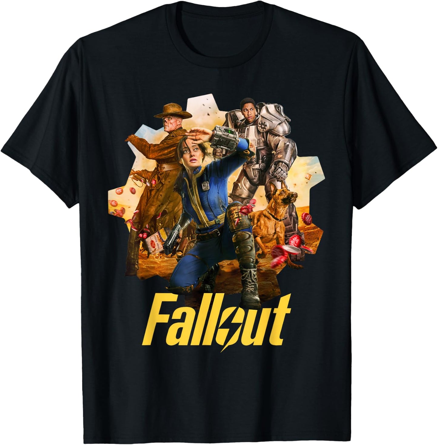 Fallout - Ensemble T-Shirt - T-Shirt | Black