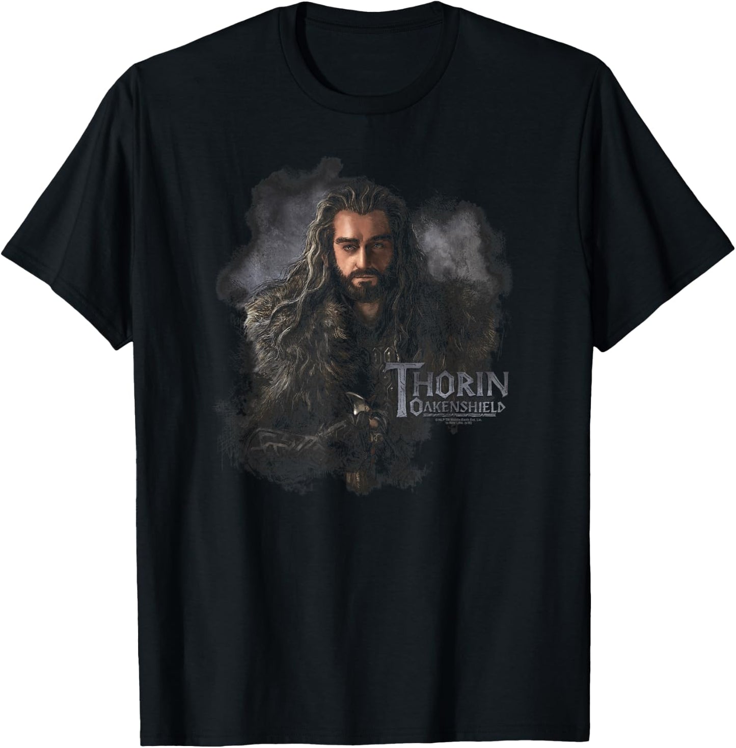 The Hobbit Thorin Oakenshield T-Shirt - T-Shirt | Black