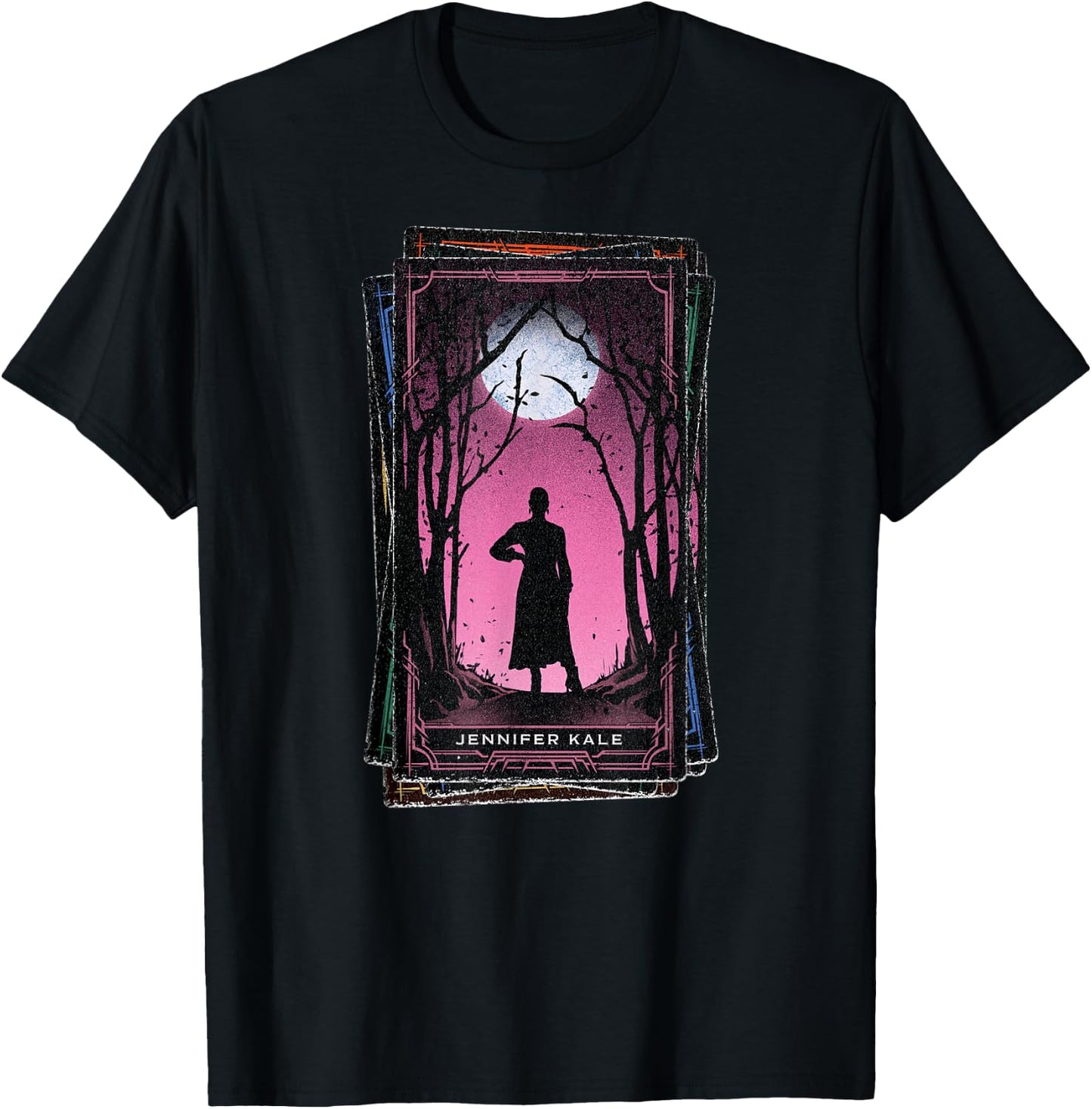 Marvel Agatha All Along Disney+ Jennifer Kale Tarot Card T-Shirt - T-Shirt | Black