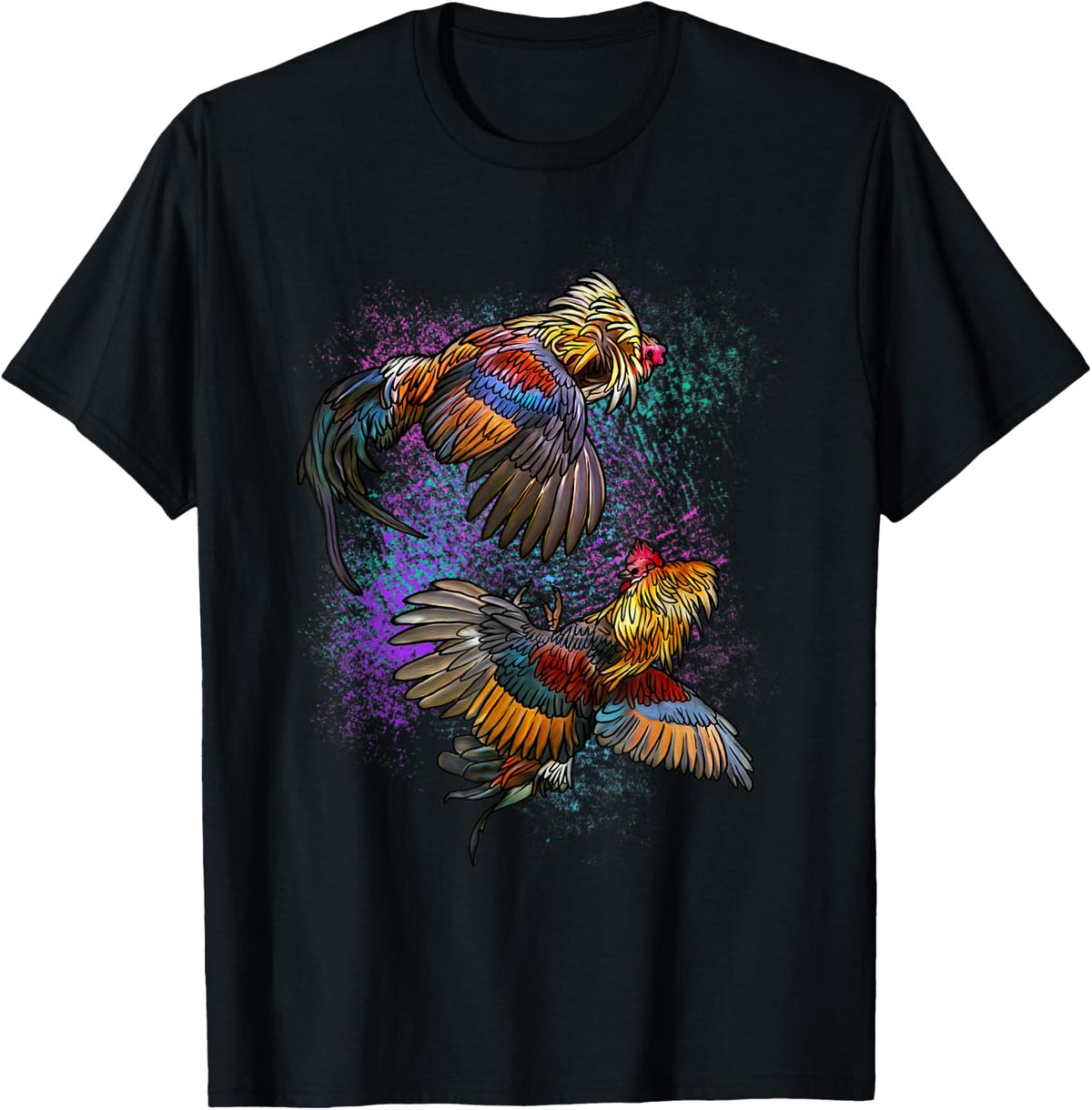 Peleas De Gallos Cockfighter Game Fowl Cockfighting Rooster T-Shirt - T-Shirt | Black